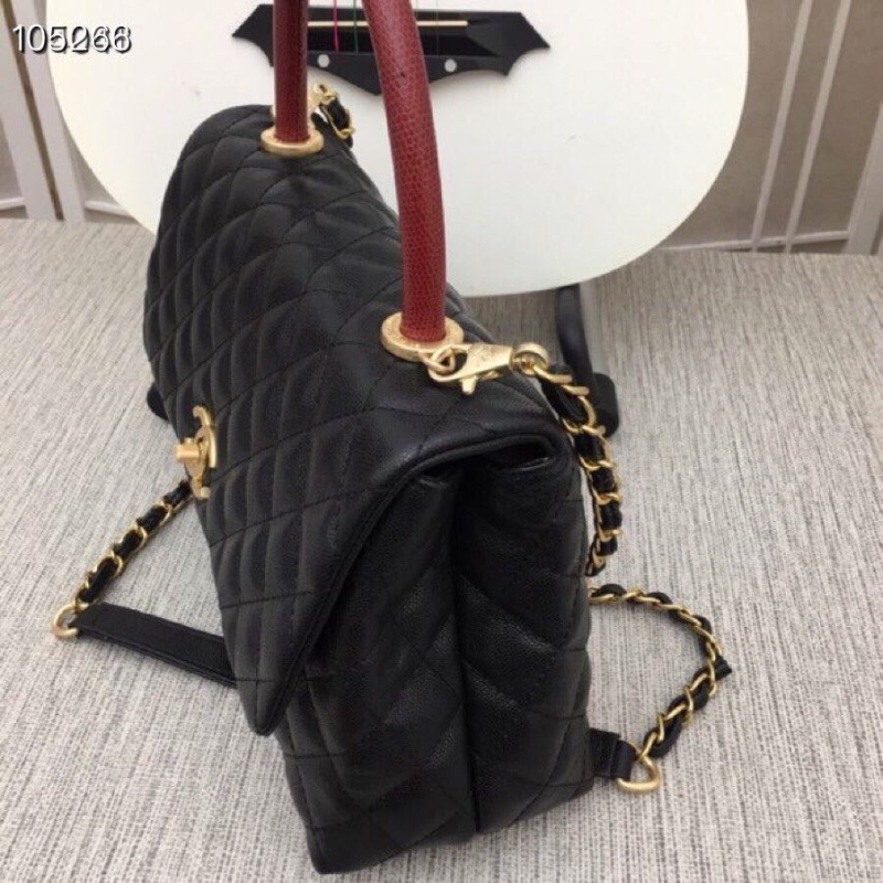 Ch**el top handle bags